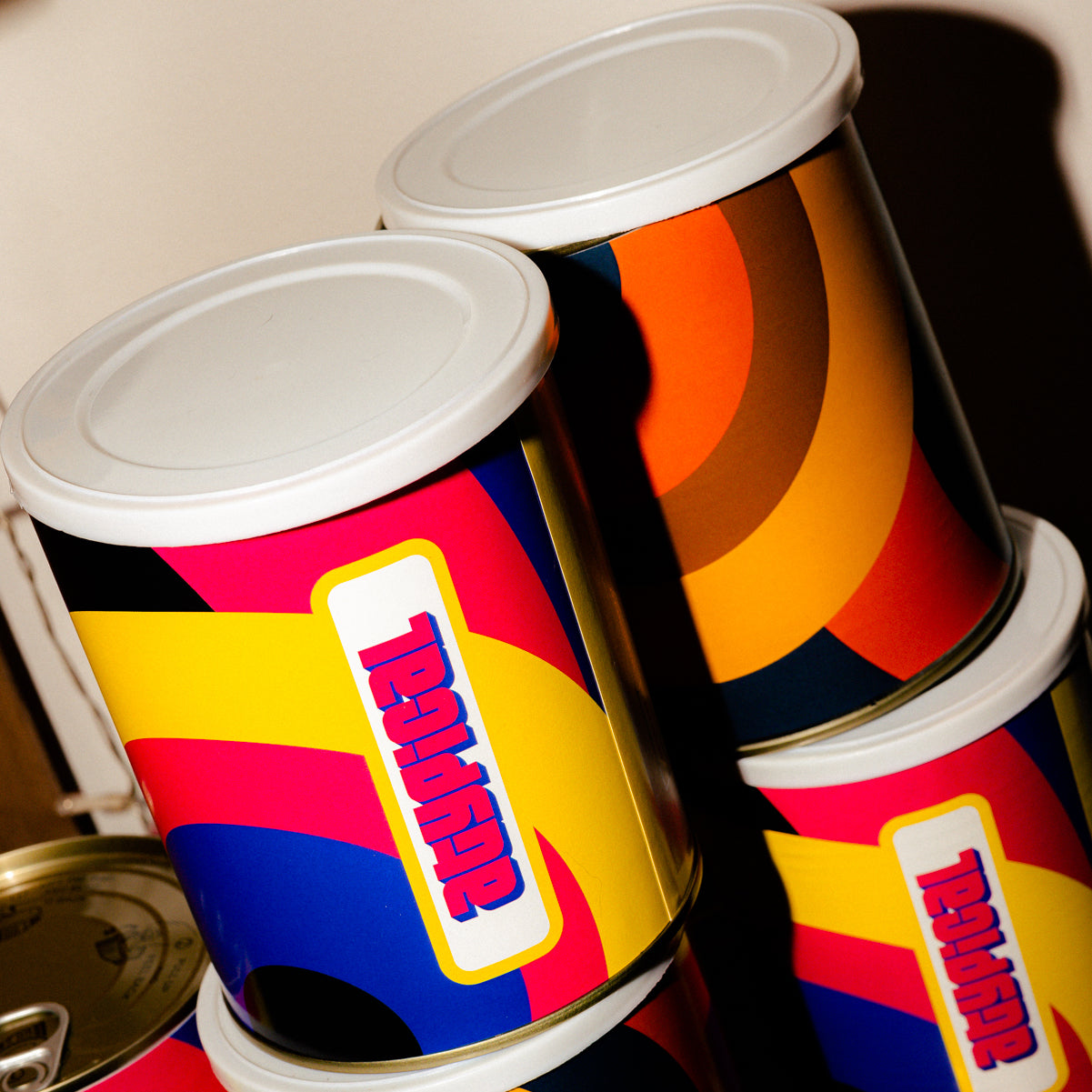 Image of our two blends in their cans