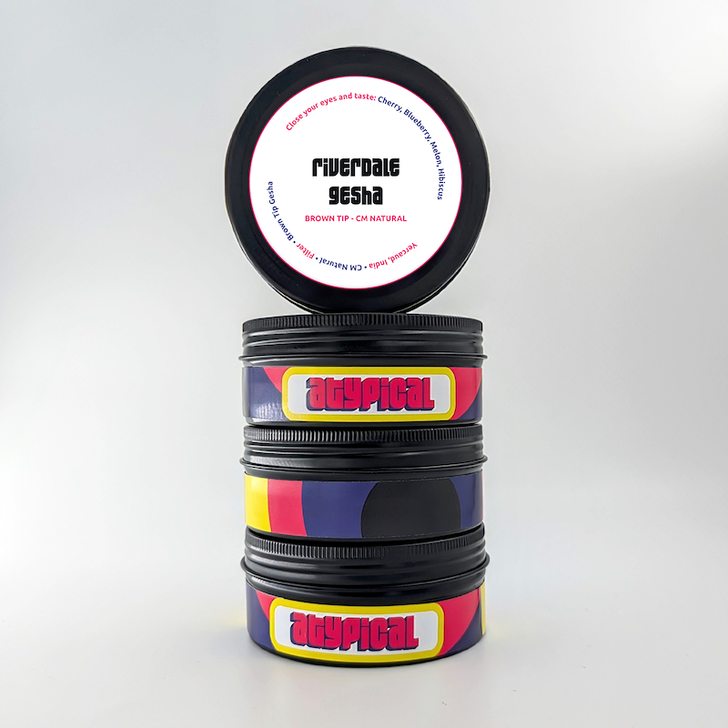 India Riverdale Gesha Brown Tip CM - Filter Roast